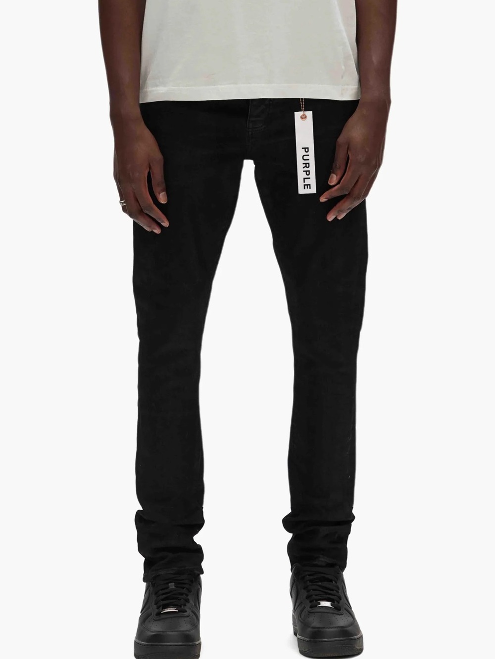 *NWT* Purple Brand Jeans P001 Black Resin 3/D Size 32